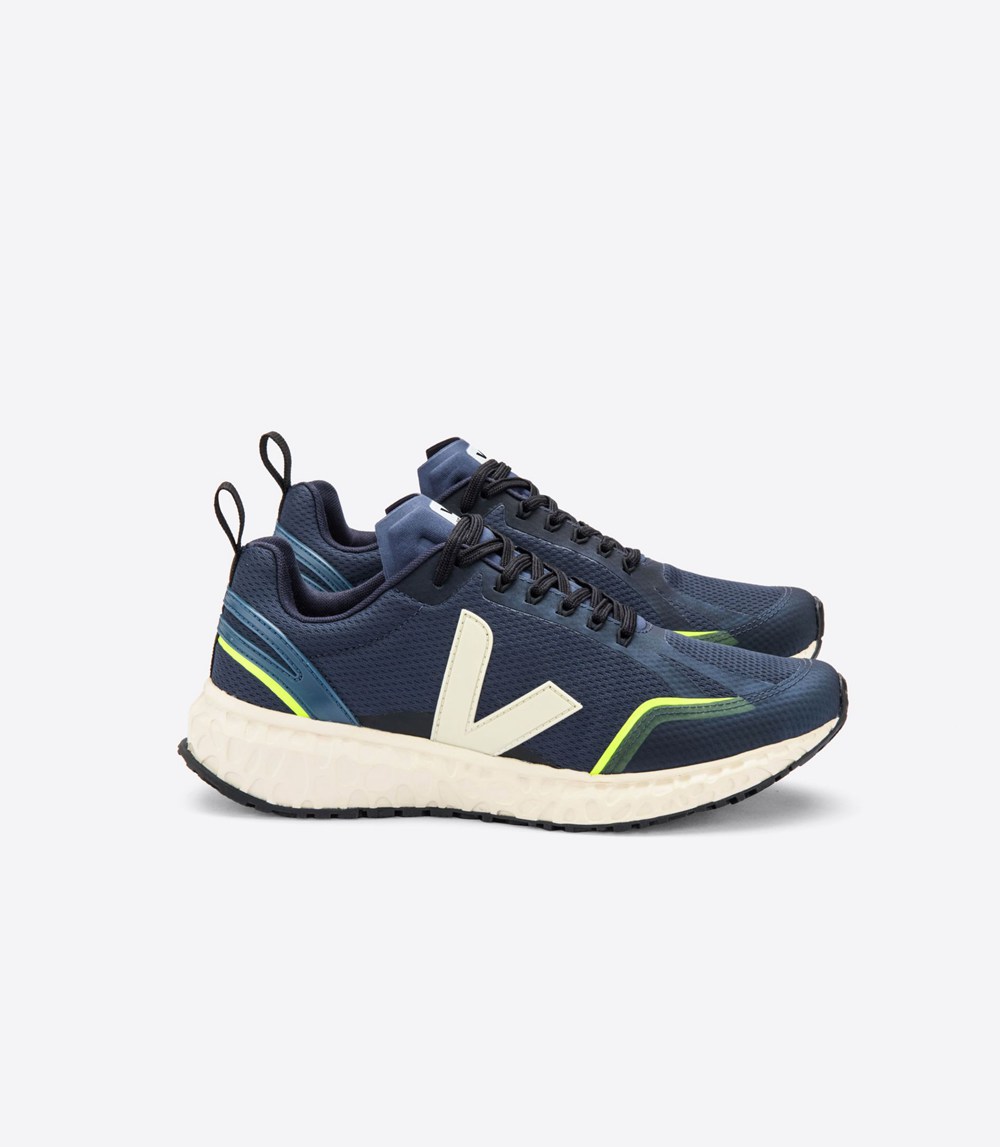 Veja Trainers Mens Blue/White - Condor Mesh - BNXP-29705